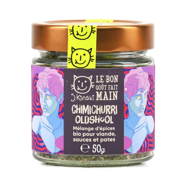 Chimichurri Oldschool - Mélange argentin d'épices bio pour viandes et grillades