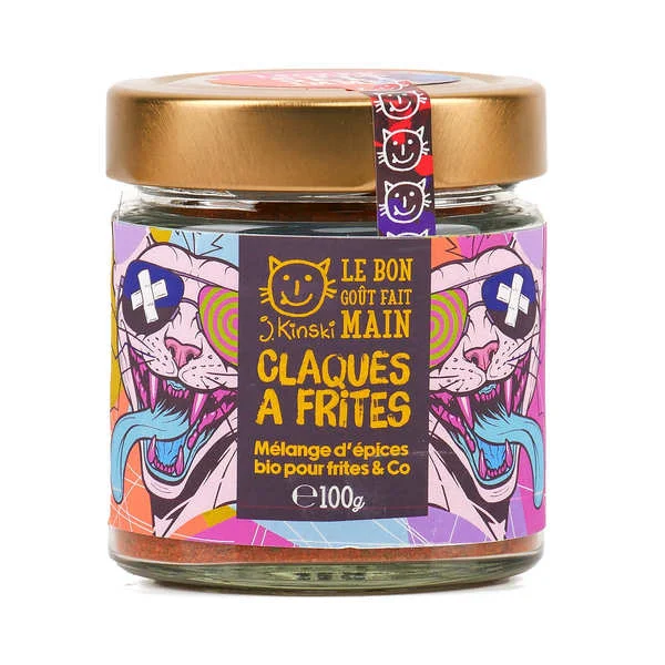 Claques à frites - Mélange d'épices bio pour frites & co