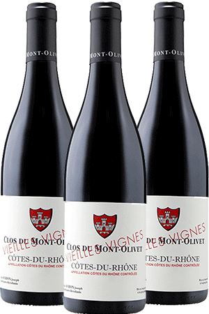 Clos du Mont-Olivet Coffret Côtes-du-Rhône Rouge Vieilles vignes 2021 | 6 Bouteilles
