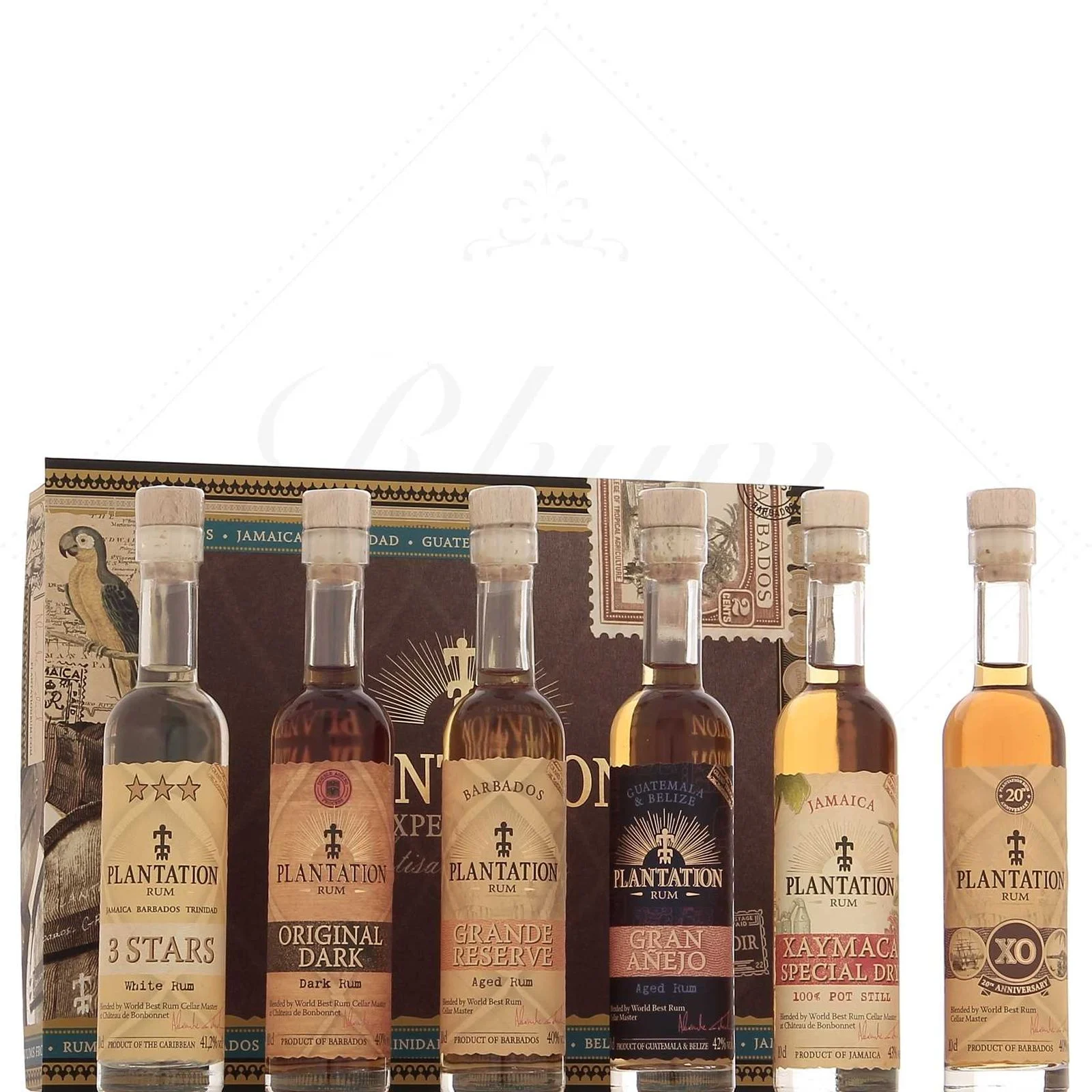 Plantation Rhum Experience Coffret 6 flacons de 10cl