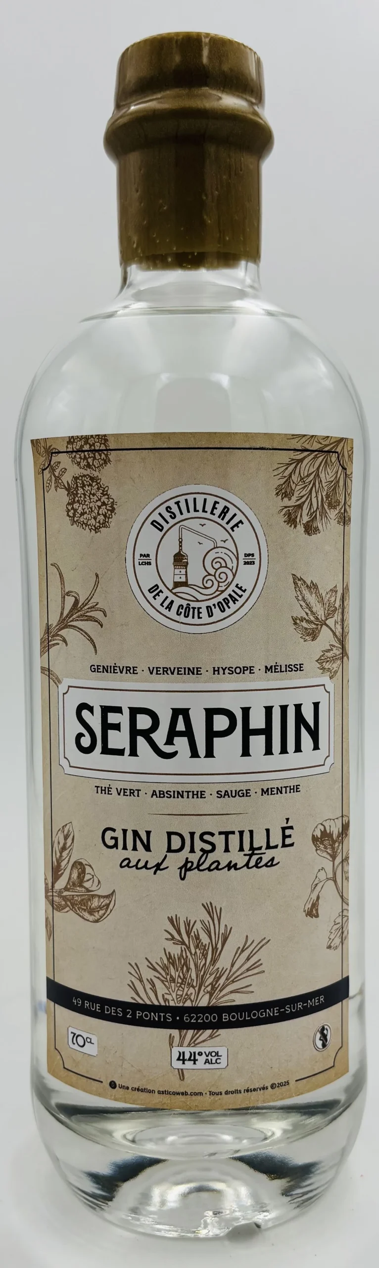 Gin Séraphin - Distillerie de la côte d'opale