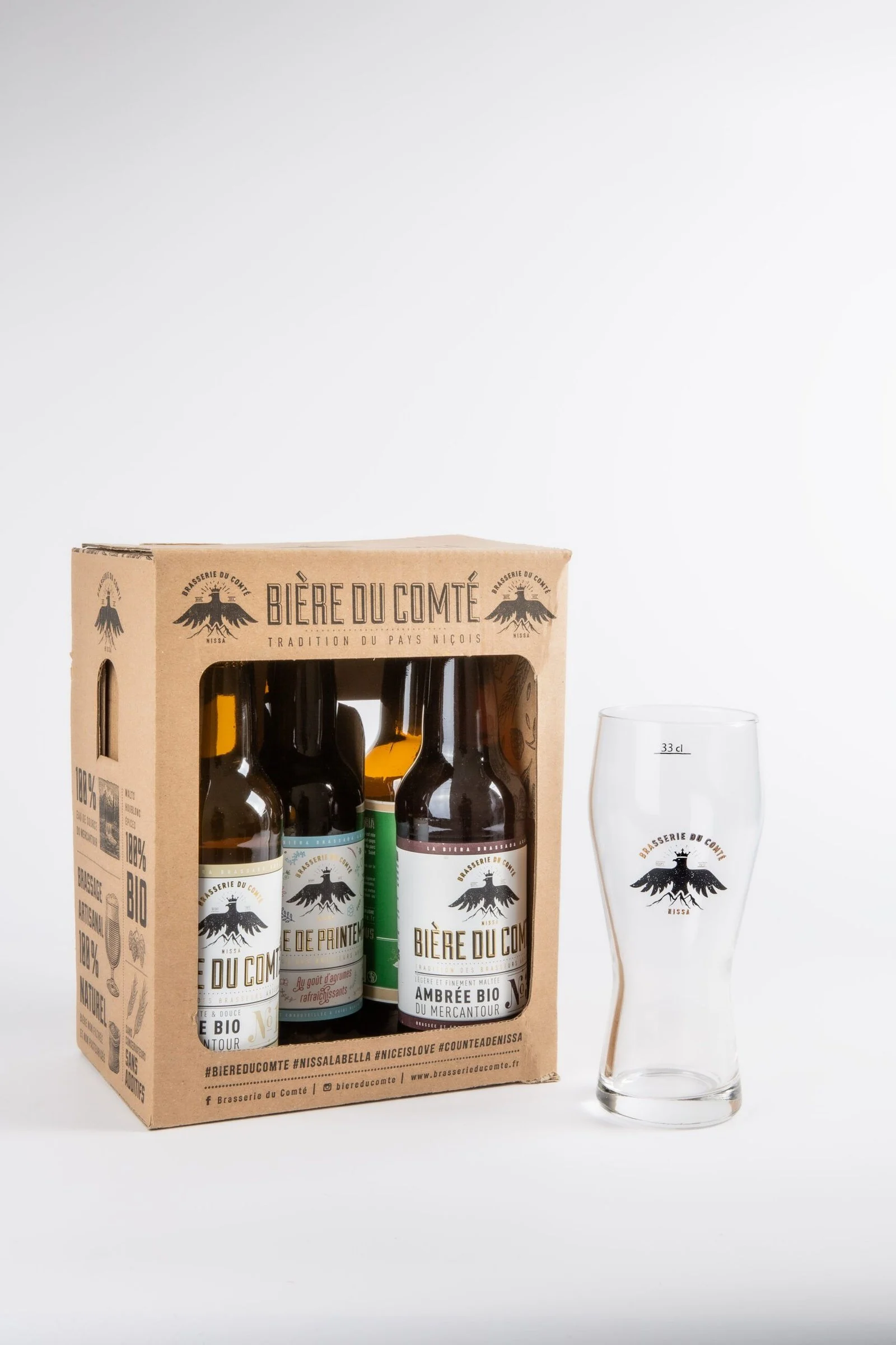 Coffret Découverte 5 Bouteilles 33cl + 1 Verre Profile