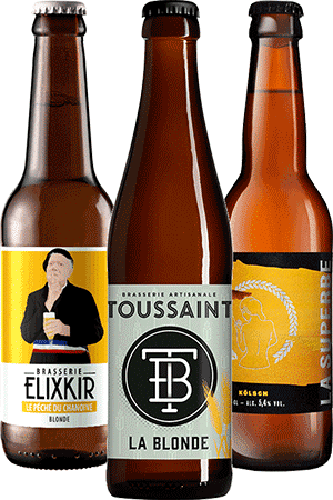Coffret découverte bières Blondes Vivabox