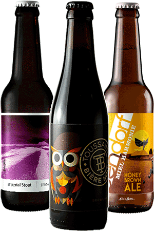 Coffret découverte bières brunes et noires – Brown Ale, Porter & Stout