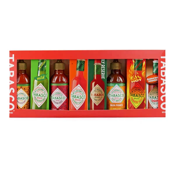 Coffret Tabasco Family of Flavors - 8 saveurs