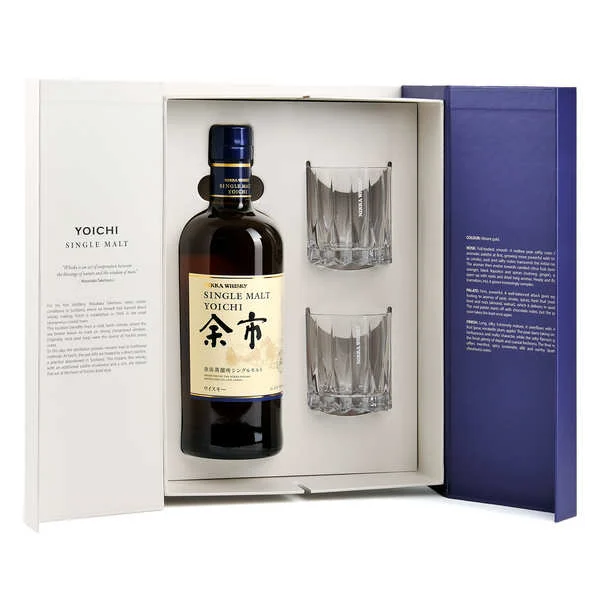 Coffret Whisky Yoichi SIngle Malt 2 verres