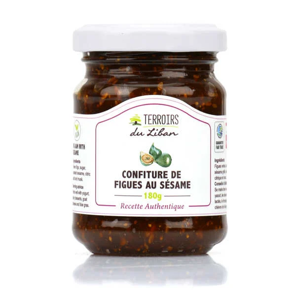 Confiture de figues au sésame du Liban