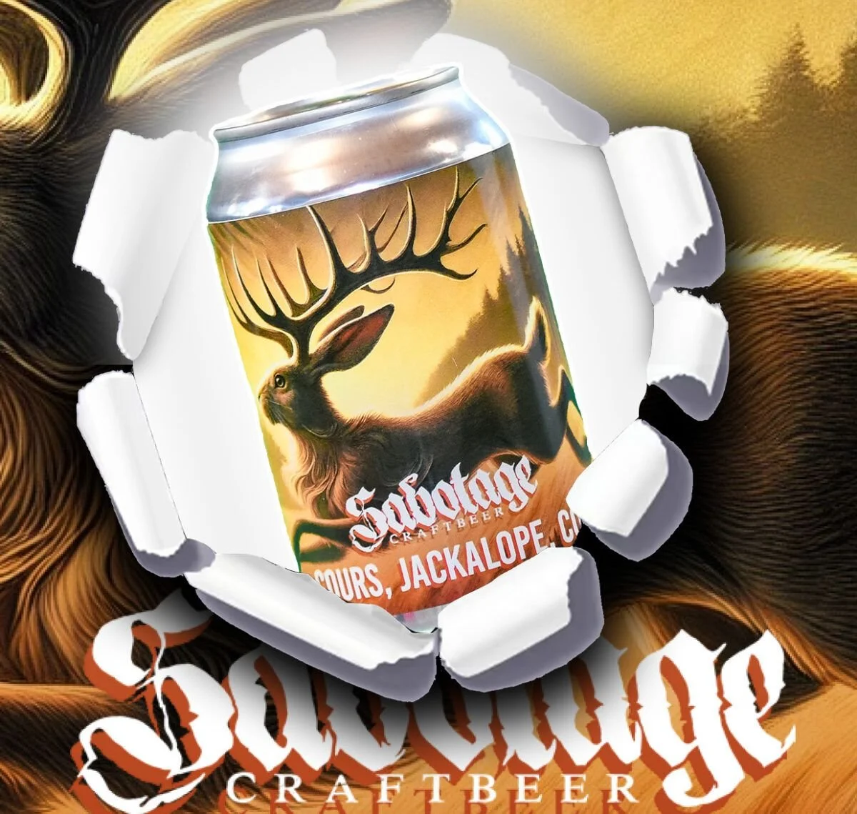 Cours Jackalope, cours! – Impérial Stout – 10,1%