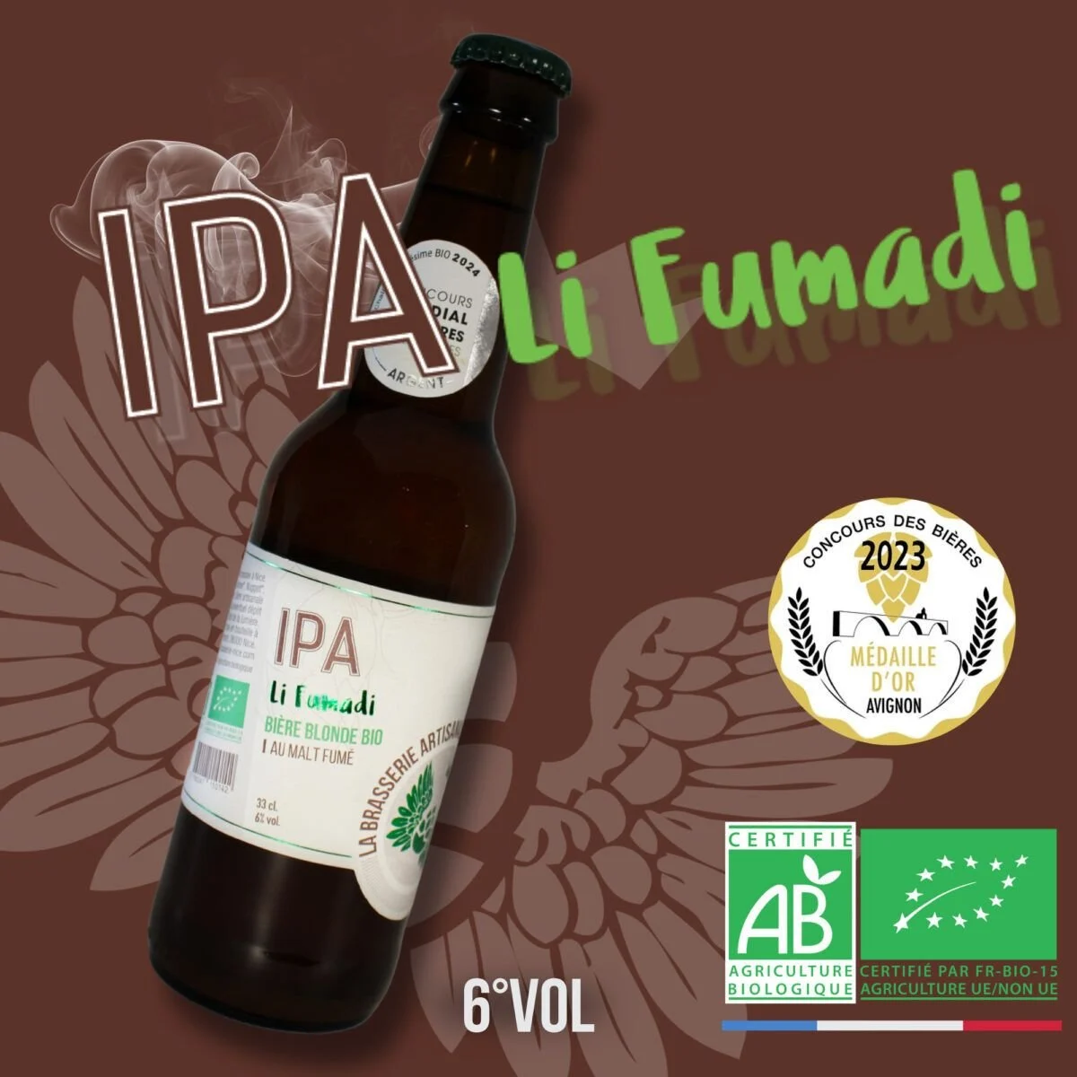 IPA Li Fumadi BIO * – 0.75L