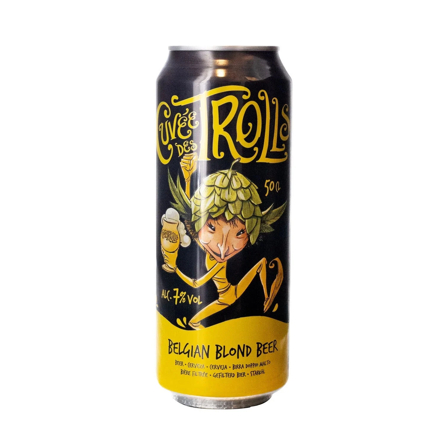 Cuvée des trolls - Blonde - 7% 50cl can