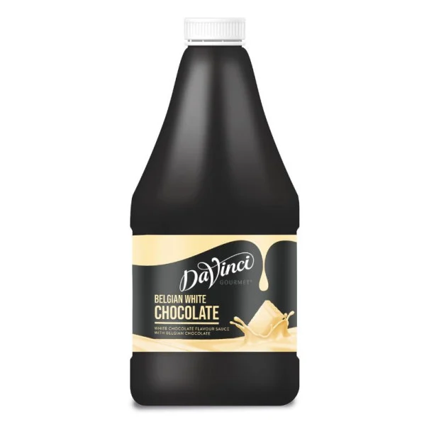 DAVINCI GOURMET - SAUCE CHOCOLAT BLANC BIDON 2.5KG - 1.89L