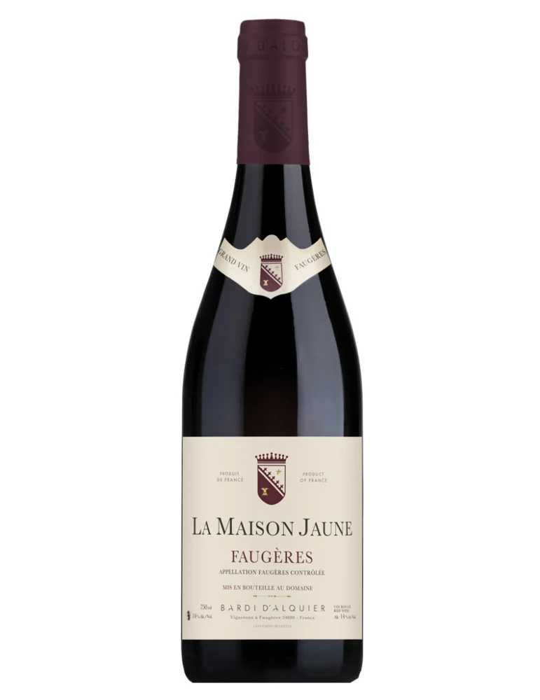 Domaine Bardi d'Alquier - Maison Jaune - AOP Faugères - Vin Rouge - 75 cl