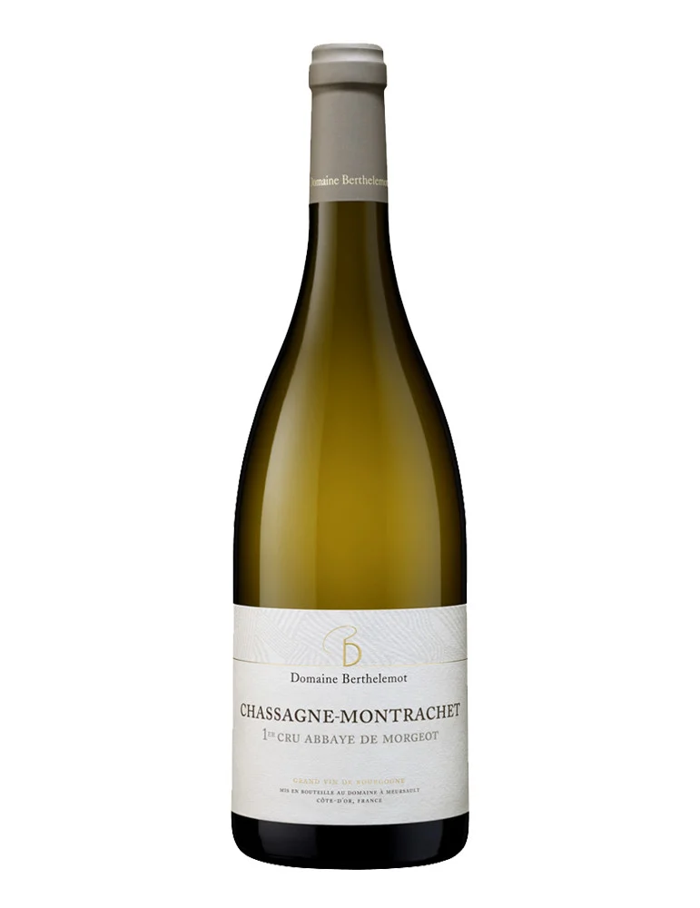 Domaine Berthelemot - Chassagne Montrachet 1 er Cru - Abbaye de Morgeot - AOC Chassagne Montrachet - Vin Blanc - 75 cl