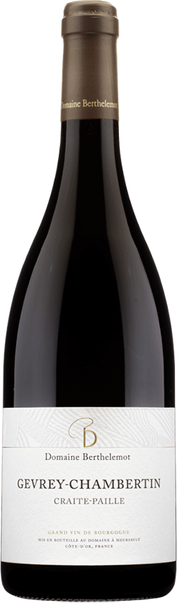Domaine Berthelemot Gevrey Chambertin Bio Rouge Craite Paille 2021 – Etiquette Abimée