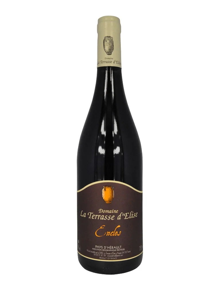 Domaine de La Terrasse d'Elise - Enclos - IGP Pays d'Hérault - Vin Rouge - 75 cl