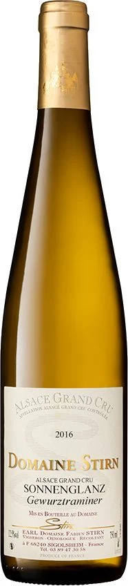 Domaine Fabien Stirn Gewürztraminer Alsace Grand Cru 'Sonnenglanz' 2022