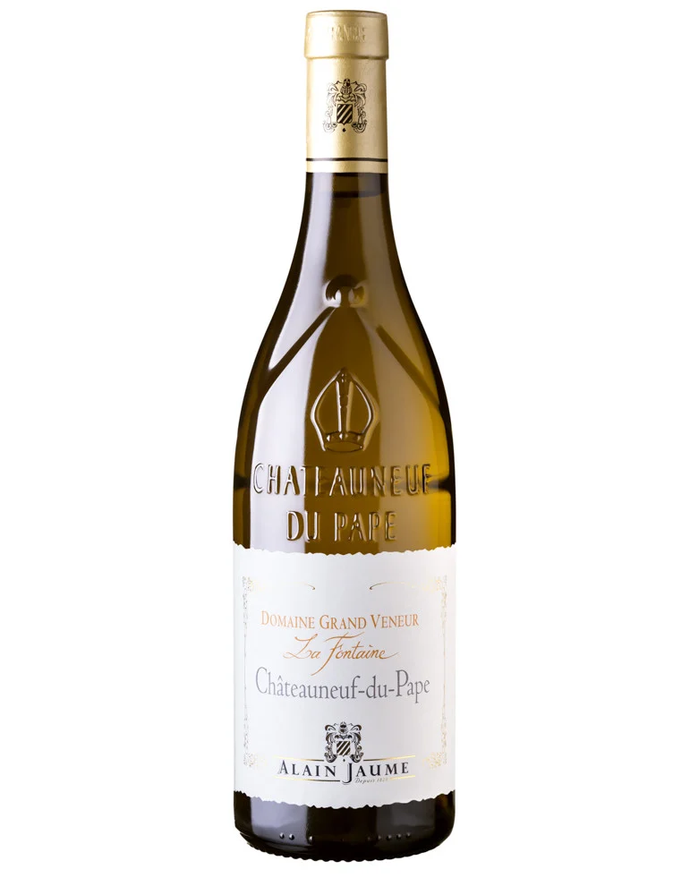Domaine Grand Veneur - La Fontaine - Château Neuf du Pape AOC - Vin Blanc bio - 75 cl