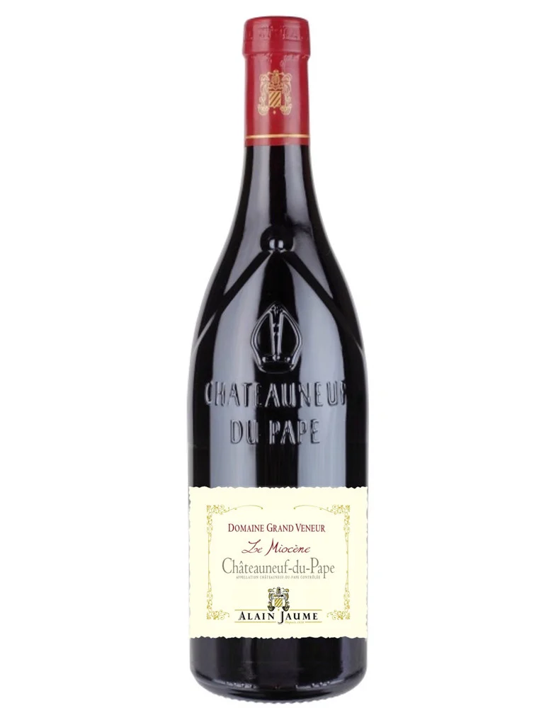 Domaine Grand Veneur - Le Miocène - Château Neuf du Pape AOC - Vin Rouge bio - 75 cl