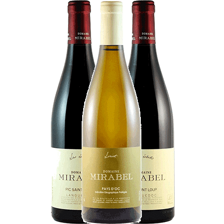 Domaine Mirabel Pic Saint Loup Bio Coffret Découverte