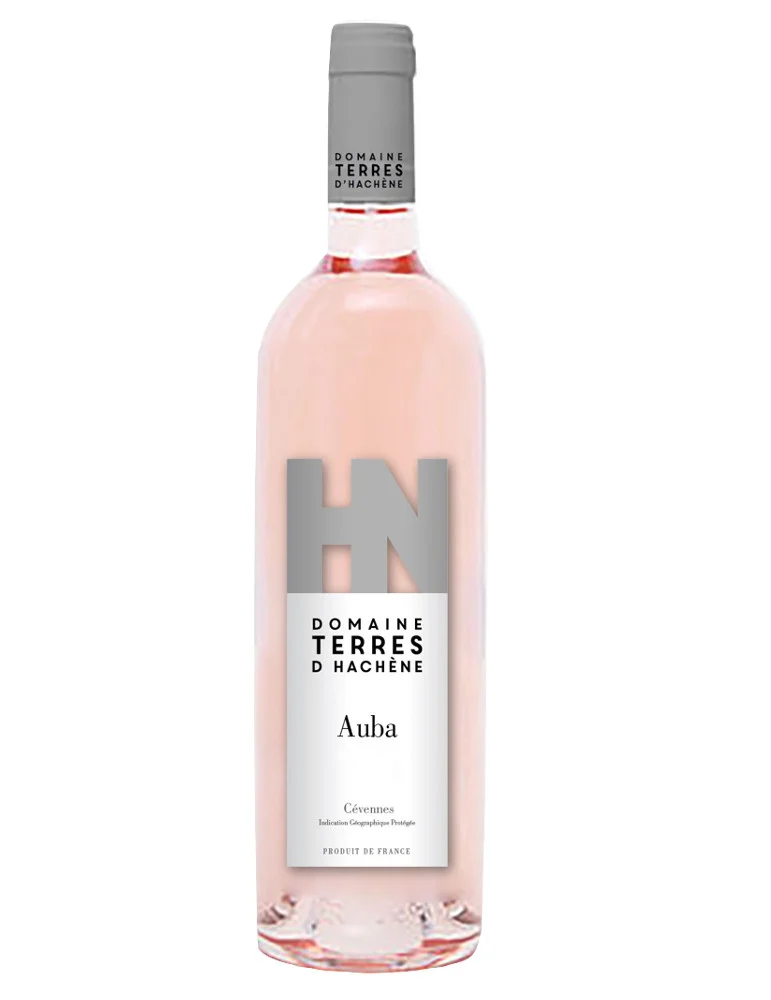 Domaine Terres d'Hachène - Auba - IGP Cévennes - vin rosé - 75 cl