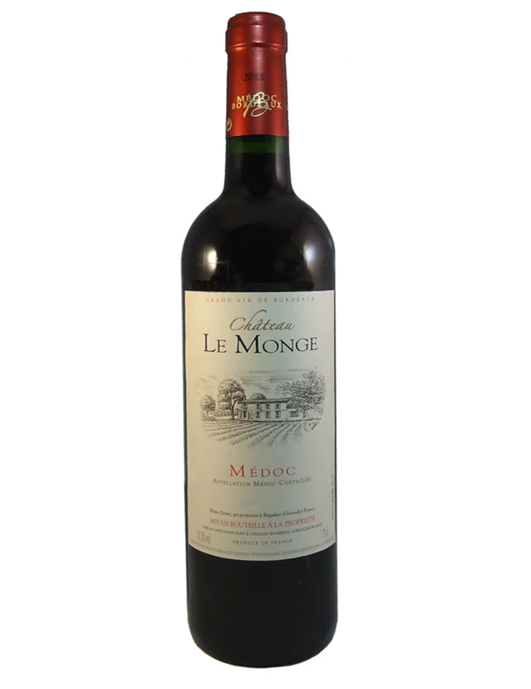 Domaines Fabre - Château Le Monge - AOP Médoc - vin rouge - 75 cl