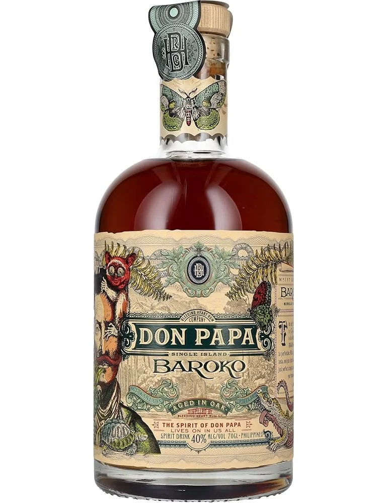 Don Papa - Baroko 40° - Rhum - 70 cl