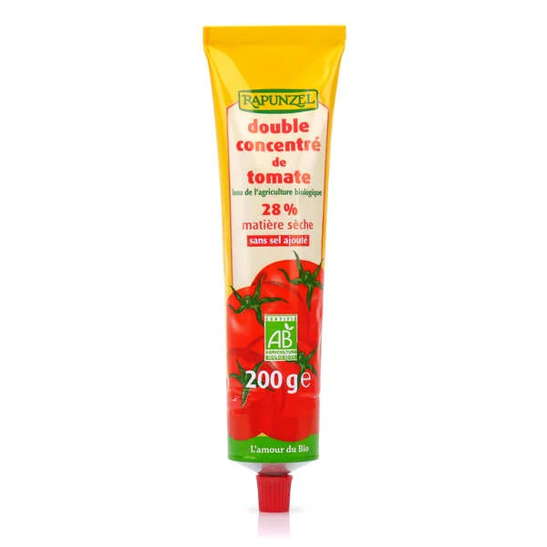 Double concentré de tomates bio - Sans sel ajouté
