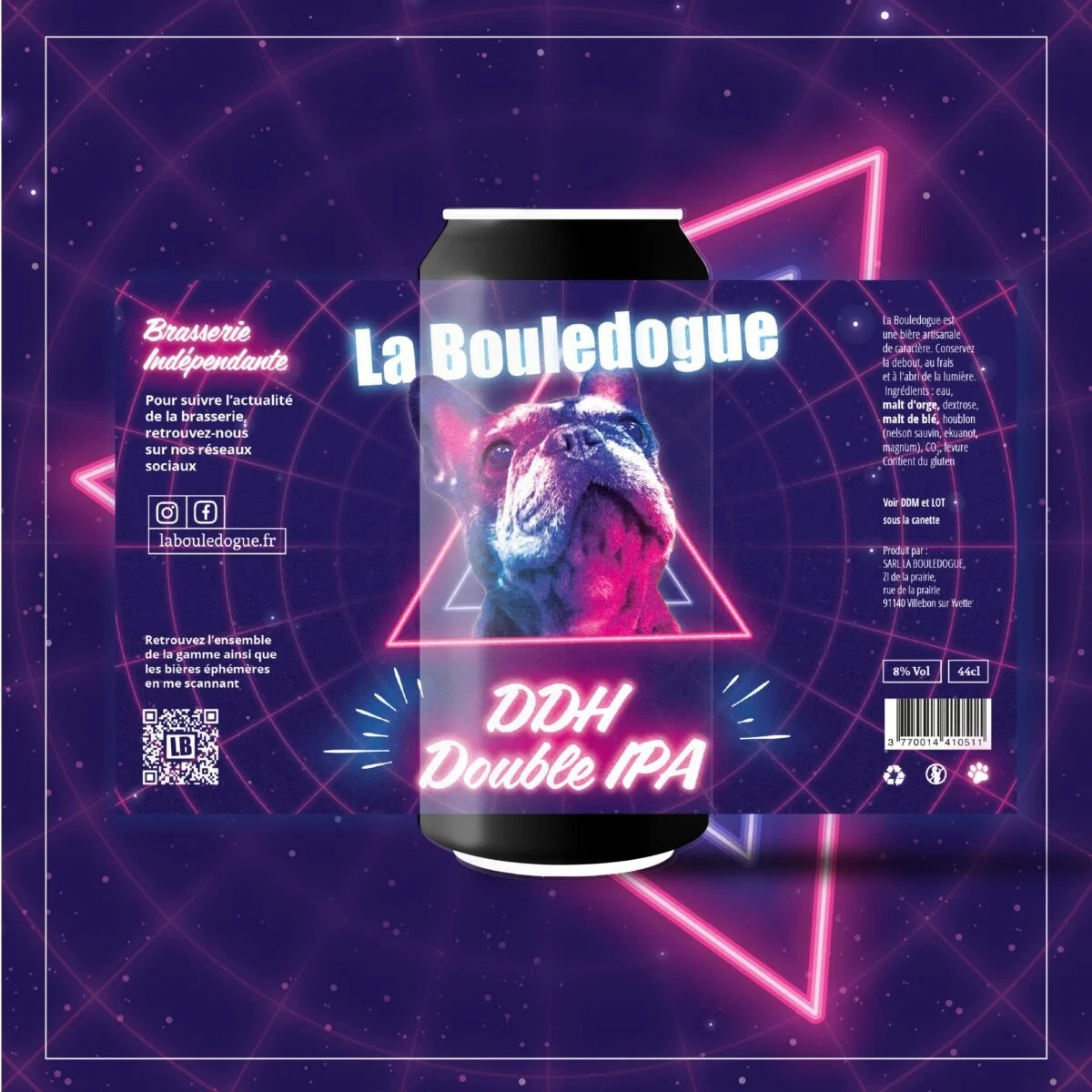 DOUBLE DRY HOPPING DOUBLE IPA – 0.44L