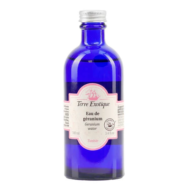 Eau de géranium naturelle