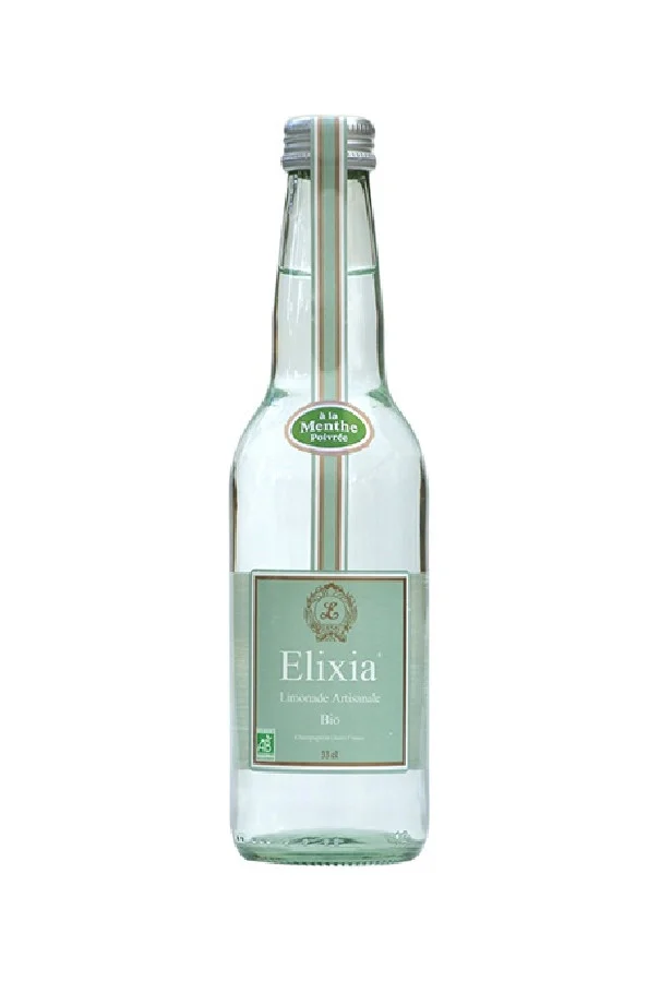 ELIXIA - LIMONADE MENTHE POIVREE 330ML x12 BIO
