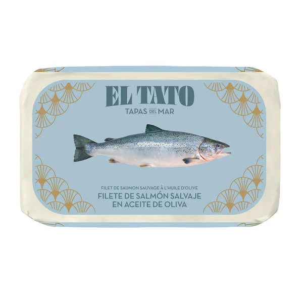 Filets de saumon sauvage à l'huile d'olive