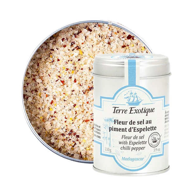 Fleur de sel au piment d'Espelette