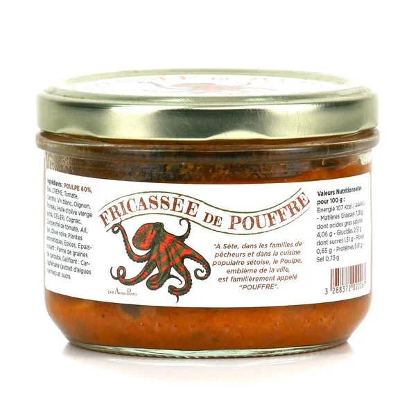 Fricassée de pouffre (Poulpe de Sète)