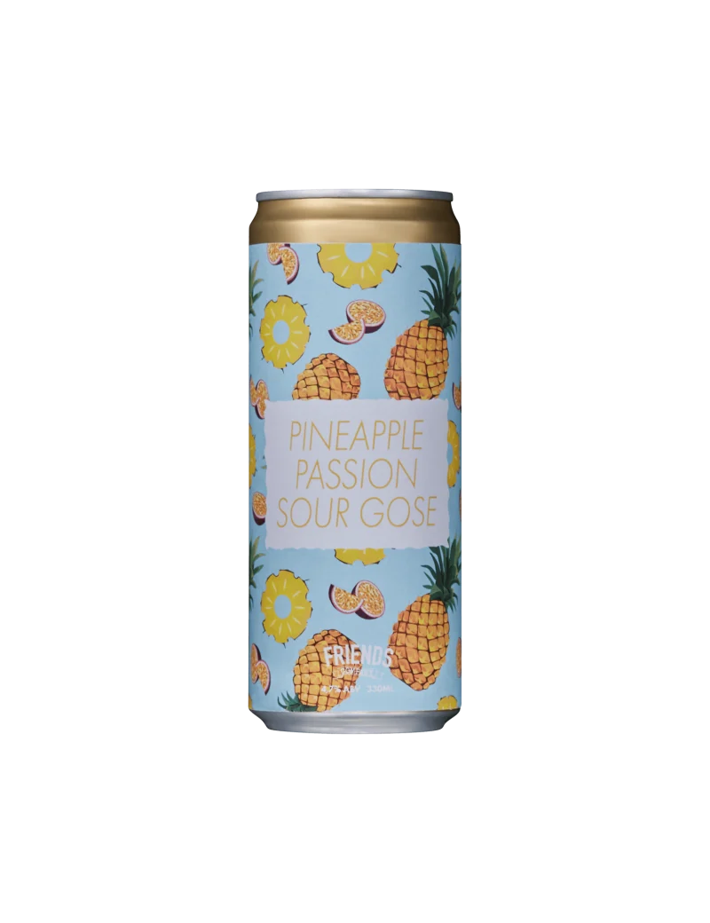 FRIENDS COMPANY PINEAPPLE PASSION SOUR GOSE