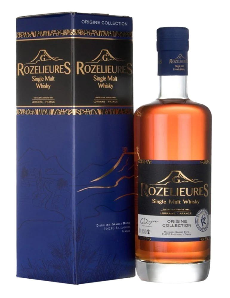G.Rozelieures - Whisky de Lorraine 40° - Single Malt Whisky Origine - 70 cl