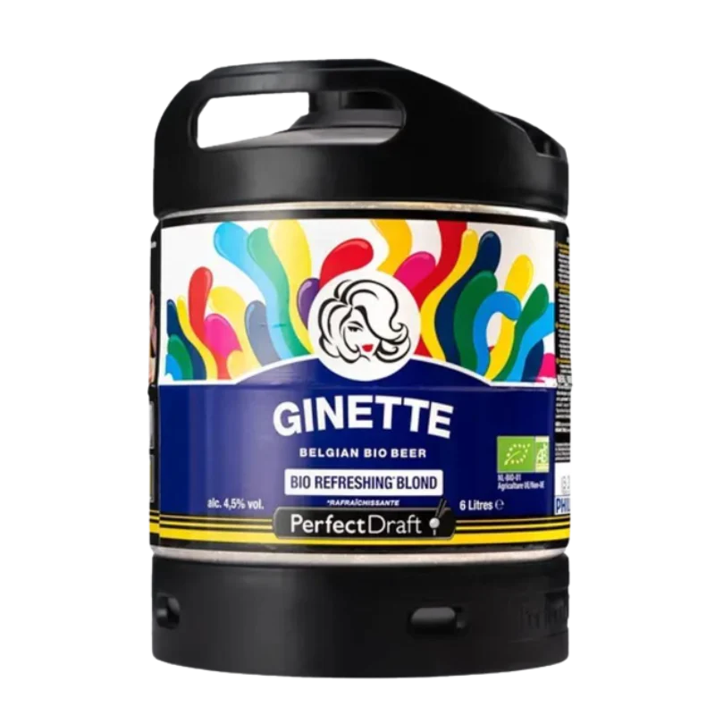 GINETTE LAGER 4,5% PERFECT DRAFT 6L