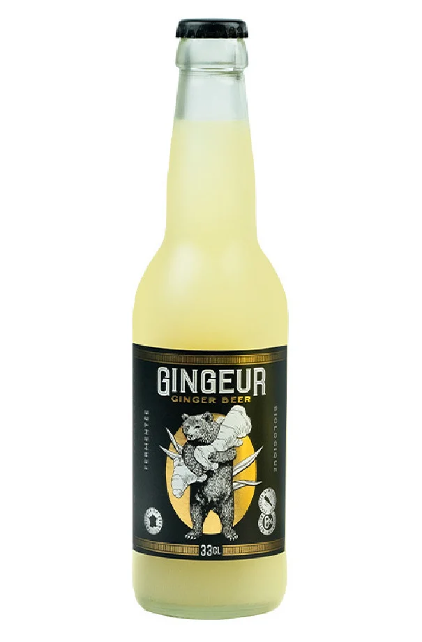 GINGEUR - GINGER BEER ORIGINAL 330ML x12 BIO
