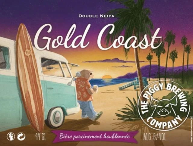 Gold Coast - Double Neipa - 8% Can 33cl