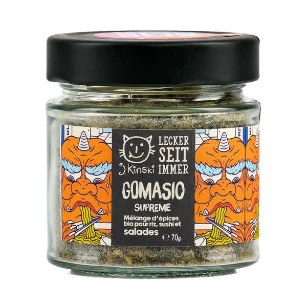 Gomasio Suprême - Mélange salé d'épices bio