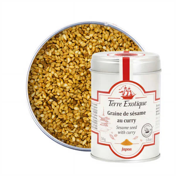 Graine de sésame au curry