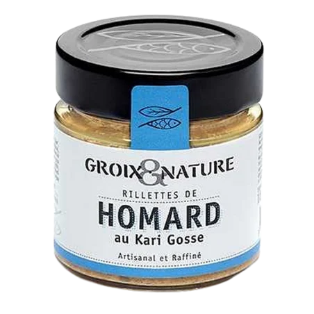 GROIX & NATURE RILLETTES DE HOMARD AU KARI GOSSE