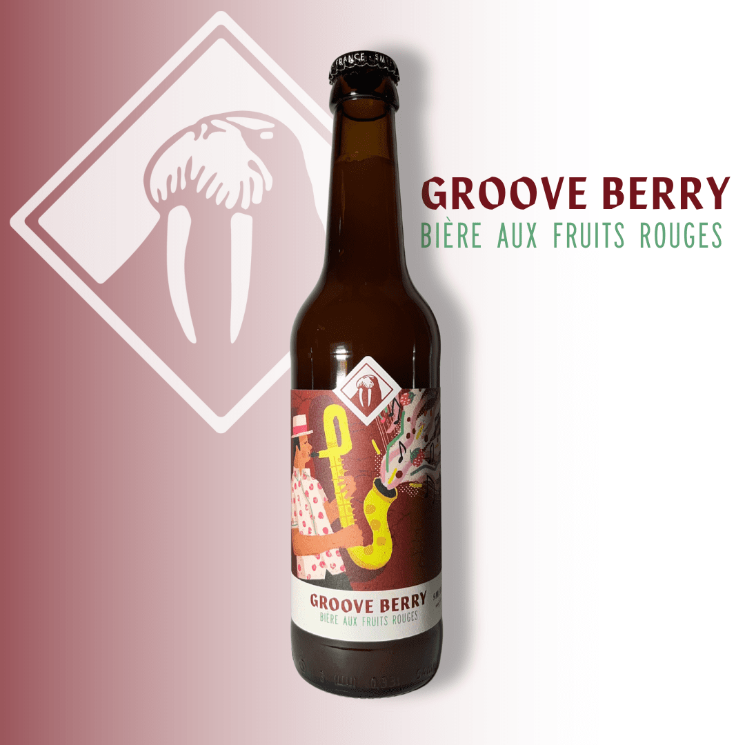 Groove Berry – Bière aux fruits rouges – 4,5%