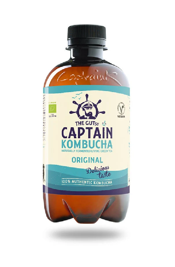 THE GUTSY CAPTAIN - KOMBUCHA ORIGINAL 400ML x12 BIO