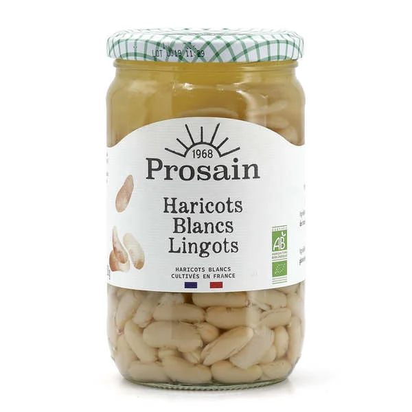 Haricots blancs lingots bio