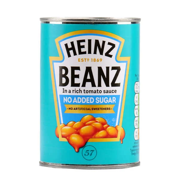 Heinz Beanz No Added Sugar - Baked beans sans sucres ajoutés