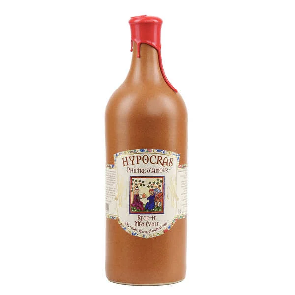 Hypocras "Philtre d'amour" - Vin rouge en bouteille grès