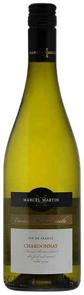 IGP Pays D'Oc - Marcel Martin - Chardonnay - Vin Blanc 75cl