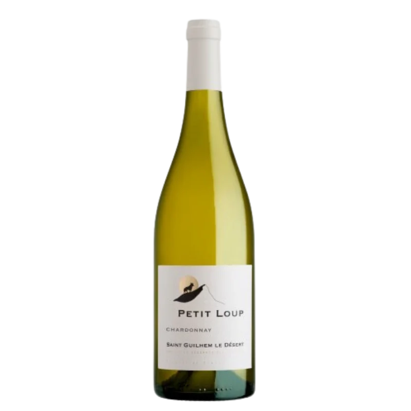 IGP ST GUILHEM LE DESERT CHARDONNAY PETIT LOUP VIGNOBLE DES 3 CHATEAUX