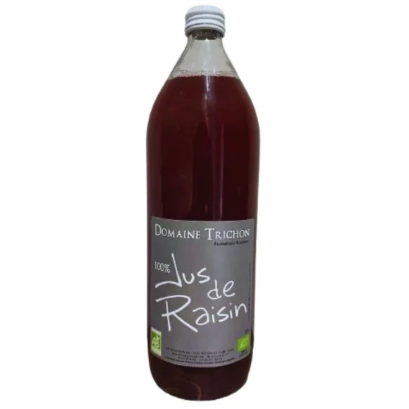 Jus de raisin rouge - Domaine Trichon - Agriculture Biologique