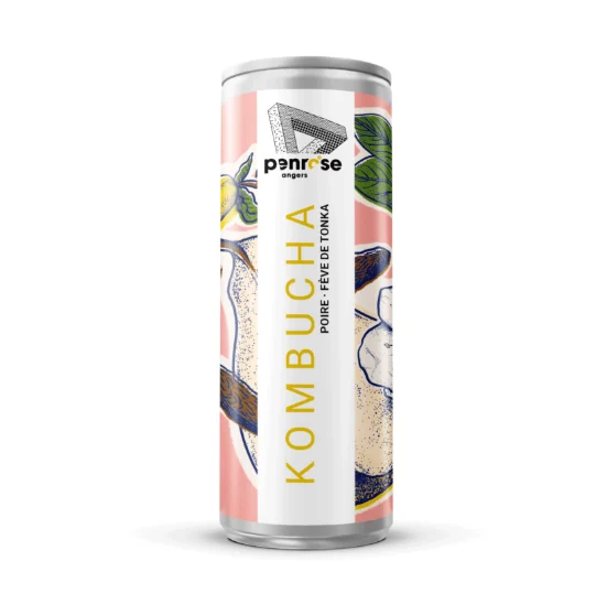 Kombucha Poire Fève de Tonka